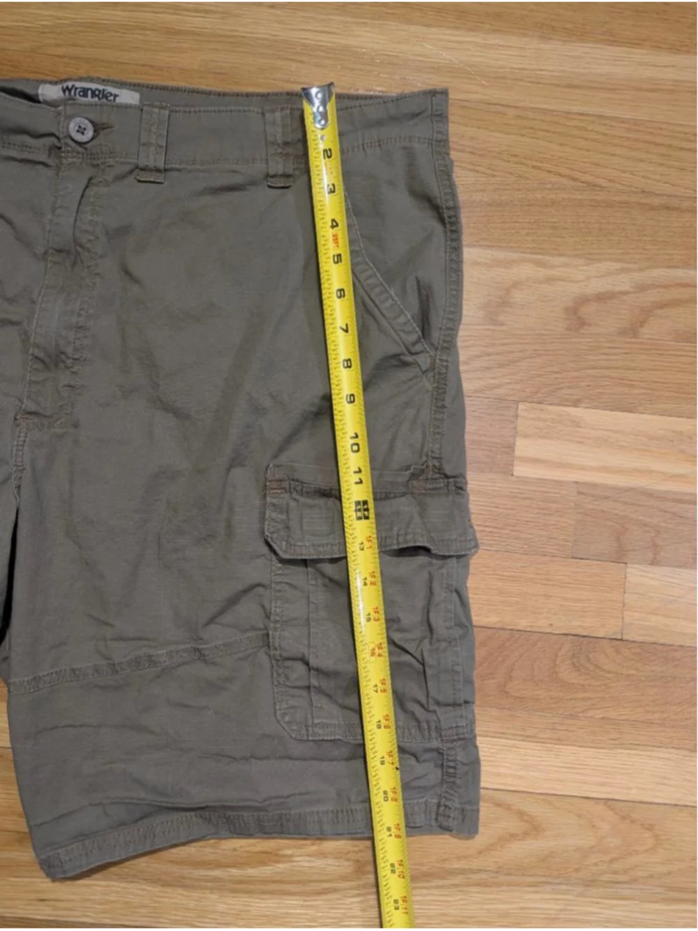 Wrangler Cargo Shorts Khaki Brown Waist 44
